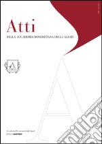 Atti della Accademia roveretana degli Agiati ser. IX, vol. II, A, fasc. II libro