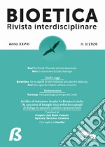 Bioetica. Rivista interdisciplinare (2020). Vol. 1 libro