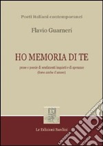 Ho memoria di te