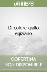 Di colore giallo egiziano libro