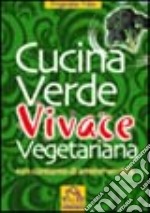 Cucina verde vivace vegetariana