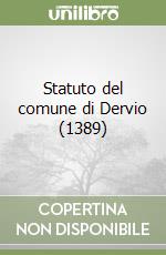 Statuto del comune di Dervio (1389)