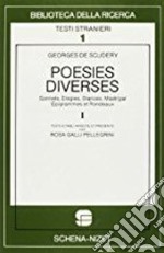 Poésies diverses. Vol. 1 libro