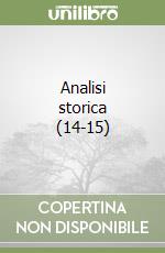Analisi storica (14-15) libro