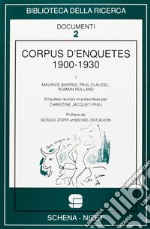 Corpus d'enquête libro