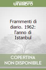 Frammenti di diario. 1962: l'anno di Istanbul