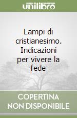 Lampi di cristianesimo. Indicazioni per vivere la fede libro