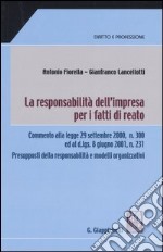 La responsabilità dell'impresa per i fatti di reato libro