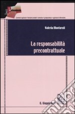 La responsabilità precontrattuale libro