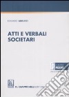 Atti e verbali societari libro