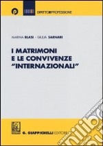 I matrimoni e le convivenze «internazionali» libro