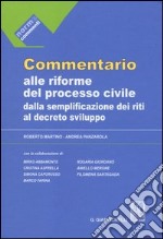 Commentario alle riforme del processo civile dalla semplificazione dei riti al decreto sviluppo libro