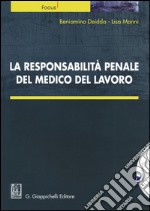 La responsabilità penale del medico del lavoro libro