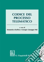 Codice del processo telematico libro