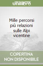 Mille percorsi più relazioni sulle Alpi vicentine libro