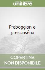 Preboggion e prescinsêua libro