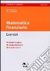 Matematica finanziaria: esercizi libro