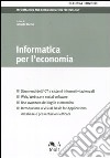 Informatica per l'economia libro