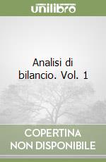 Analisi di bilancio. Vol. 1 libro