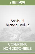 Analisi di bilancio. Vol. 2 libro