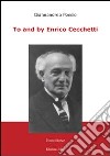 To and by Enrico Cecchetti libro di Poesio Giannandrea