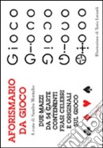 Aforismario da gioco libro