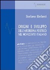 Origini e sviluppo dell'aforisma poetico nel Novecento italiano libro