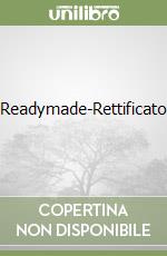 Readymade-Rettificato libro