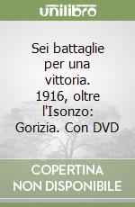 Sei battaglie per una vittoria. 1916, oltre l'Isonzo: Gorizia. Con DVD libro