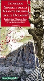 Itinerari segreti della grande guerra nelle Dolomiti. Vol. 5: Castelletto e Tofana de Rozes. Sassi e postazioni di guerra in alta val Travenanzes