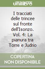 I tracciati delle trincee sul fronte dell'Isonzo. Vol. 4: La pianura tra Torre e Judrio libro