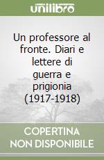 Un professore al fronte. Diari e lettere di guerra e prigionia (1917-1918)