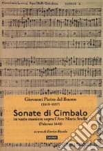 Sonate di cimbalo in varie maniere sopra l'Ave Maris Stella (Palermo 1641) libro