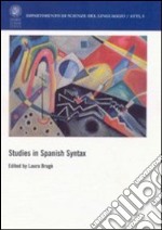 Studies in spanish syntax libro