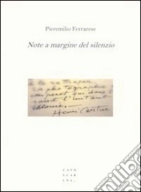 Note a margine del silenzio libro