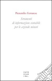 Strumenti di informazione contabile per le aziende minori libro