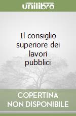 Il consiglio superiore dei lavori pubblici libro