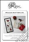 Peacock butterflies. Cross stitch and blackwork design libro