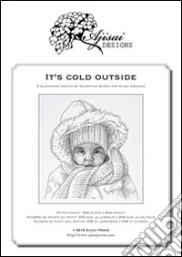 It's cold outside. Blackwork design. Ediz. italiana, inglese e francese libro
