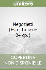 Negozietti (Esp. 1a serie 24 cp.) libro