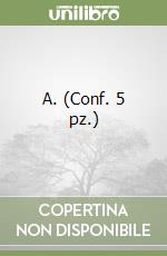 A. (Conf. 5 pz.) libro