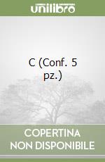 C (Conf. 5 pz.) libro