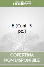 E (Conf. 5 pz.) libro