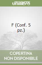 F (Conf. 5 pz.) libro