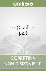 G (Conf. 5 pz.) libro