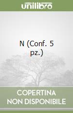 N (Conf. 5 pz.) libro