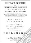 Encyclopédie horlogerie (rist. anast. 1775) libro