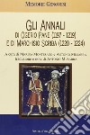 Gli Annali di Ogerio Pane (1197-1219) e Marchisio Scriba (1220-1224) libro di Montesano M. (cur.)