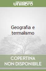 Geografia e termalismo libro