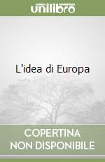 L'idea di Europa libro